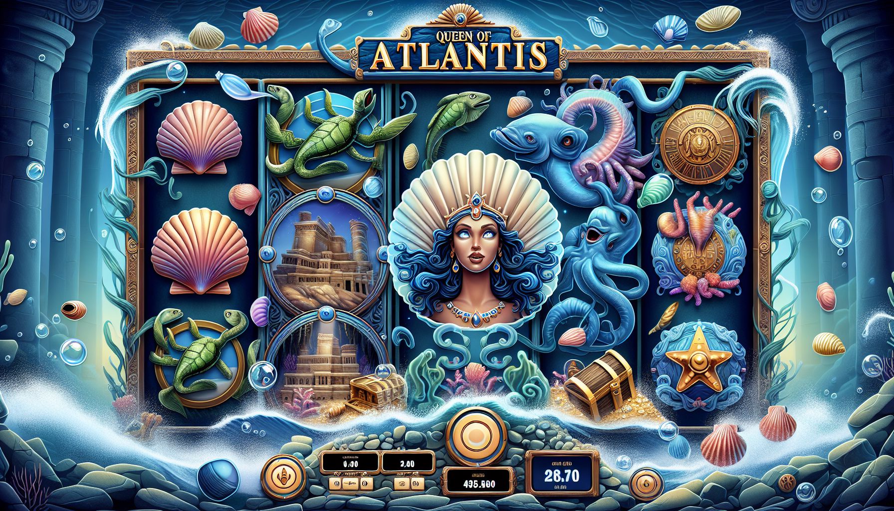 Misteri Bawah Laut dengan Legenda Atlantis di Queen of Atlantis