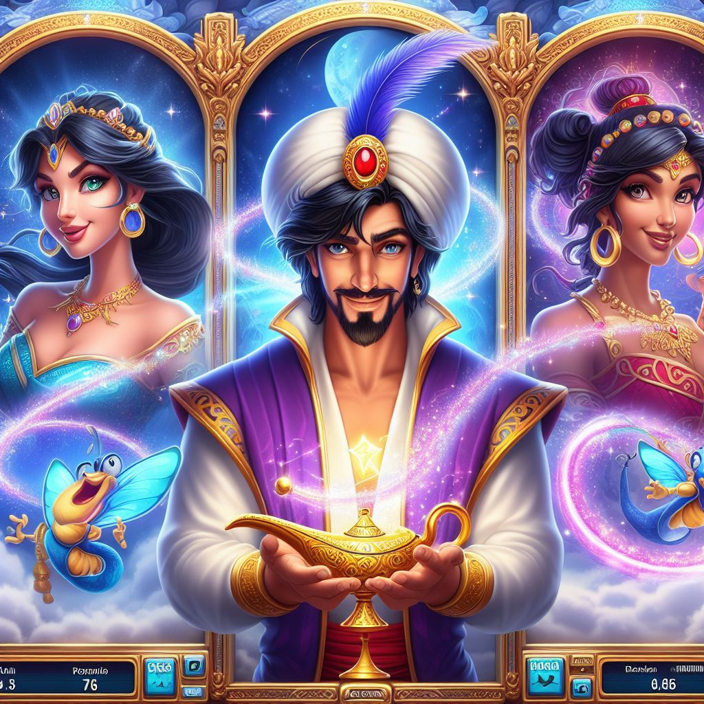Aladdin and the Sorcerer Duel Sihir di Gulungan Timur